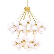  1020P39-70-602 - Arya 70 Light Chandelier With Satin Gold Finish