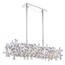  5689P35-12-601 - Arley 12 Light Island Chandelier With Chrome Finish