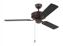  3LD48BZ - Linden 48'' traditional indoor bronze ceiling fan with reversible motor