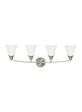 Generation Lighting 4413204-962 - Metcalf Four Light Wall/ Bath