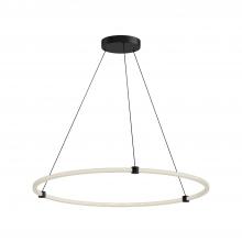  PD24748-BK - Bruni 40-in Black LED Pendant