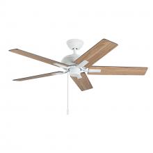  CF97552-WH-NLP - Erikson 52-in White FAN Ceiling Fan