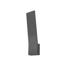  EW7918-GH - Nevis 18-in Graphite LED Exterior Wall Sconce