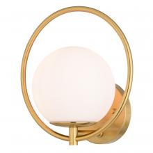  W0475 - Bucktown 1 Light Wall Light Natural Brass