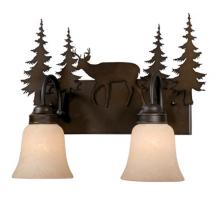  VL55402BBZ - Bryce 2L Deer Vanity Burnished Bronze