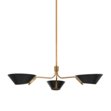  F8143-PBR/SBK - Sacramento Chandelier