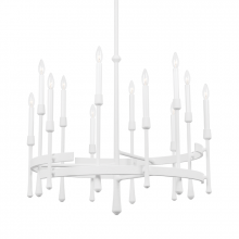  2235-WP - 12 LIGHT CHANDELIER