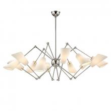  5312-PN - 12 LIGHT CHANDELIER