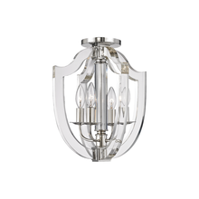  6500-PN - 4 LIGHT SEMI FLUSH