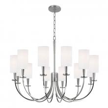  8032-PN - 12 LIGHT CHANDELIER