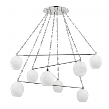  9155-PN - 8 LIGHT CHANDELIER