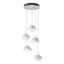  131125-SKT-STND-02-02-GG0711 - Brooklyn 5-Light Double Shade Pendant