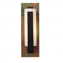  217186-SKT-05-CH-GG0065 - Forged Vertical Bar Sconce - Cherry or Copper Backplate