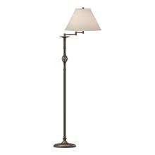  242160-SKT-05-SA1655 - Twist Basket Swing Arm Floor Lamp