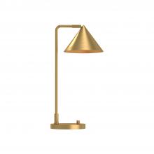  TL485020BG - Remy 20-in Brushed Gold 1 Light Table Lamp