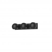  VL648322MB - Willow 22-in Matte Black 3 Lights Vanity