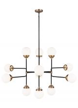  3187912EN-848 - Cafe Twelve Light Large Chandelier