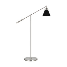 Visual Comfort & Co. Studio Collection CT1121MBKPN1 - Wellfleet Cone Floor Lamp