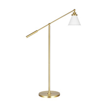 Visual Comfort & Co. Studio Collection CT1121MWTBBS1 - Wellfleet Cone Floor Lamp