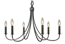  1006 PS - 6-Light Polished Silver Maisonette Dining Chandelier