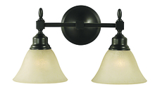  2432 AB/AM - 2-Light Antique Brass Taylor Sconce