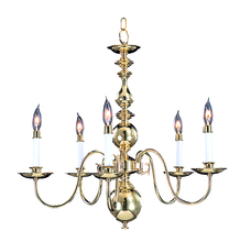  9126 MB - 5-Light Mahogany Bronze Jamestown Dining Chandelier