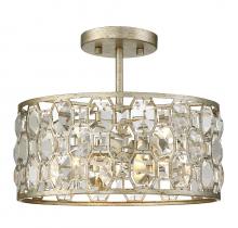  M60033SG - 2-Light Ceiling Light in Silver Gold