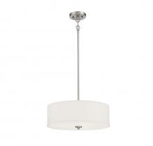  M70109BN - 3-Light Pendant in Brushed Nickel