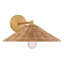  M90106NB - 1-Light Wall Sconce in Natural Brass