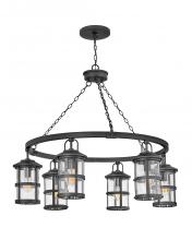  2689BK-LV - Large Single Tier 12v Chandelier