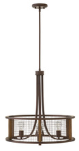 Hinkley 4824IR - Hinkley Lighting Beckett Series 4824IR Pendant/Chandelier