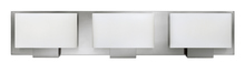  53553BN-LED - Medium Three Light Vanity