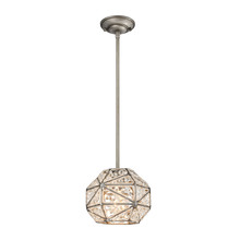 ELK Home 11835/1 - Constructs 1 Light Pendant in Weathered Zinc
