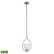  1201PS/20-LED - Thomas - Conway 8'' Wide 1-Light Mini Pendant - Brushed Nickel