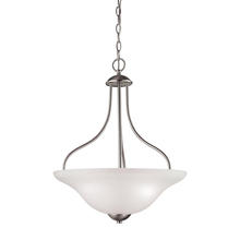  1203PL/20 - Thomas - Conway 18'' Wide 3-Light Pendant - Brushed Nickel