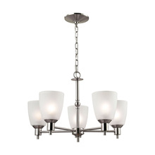  1305CH/20 - Thomas - Jackson 22'' Wide 5-Light Chandelier - Brushed Nickel