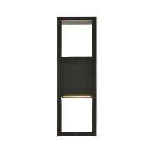  69620/LED - Reflection Point 15'' High LED Outdoor Sconce - Matte Black