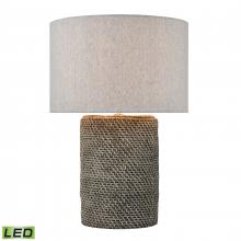  H019-7259-LED - Wefen 24'' High 1-Light Table Lamp - Gray - Includes LED Bulb