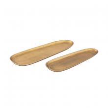 ELK Home H0897-9846/S2 - Blain Tray - Set of 2 Brass