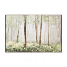  S0016-12052 - Morning Forest Framed Wall Art - Green