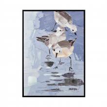  S0017-10704 - Seagull Abstract Framed Wall Art